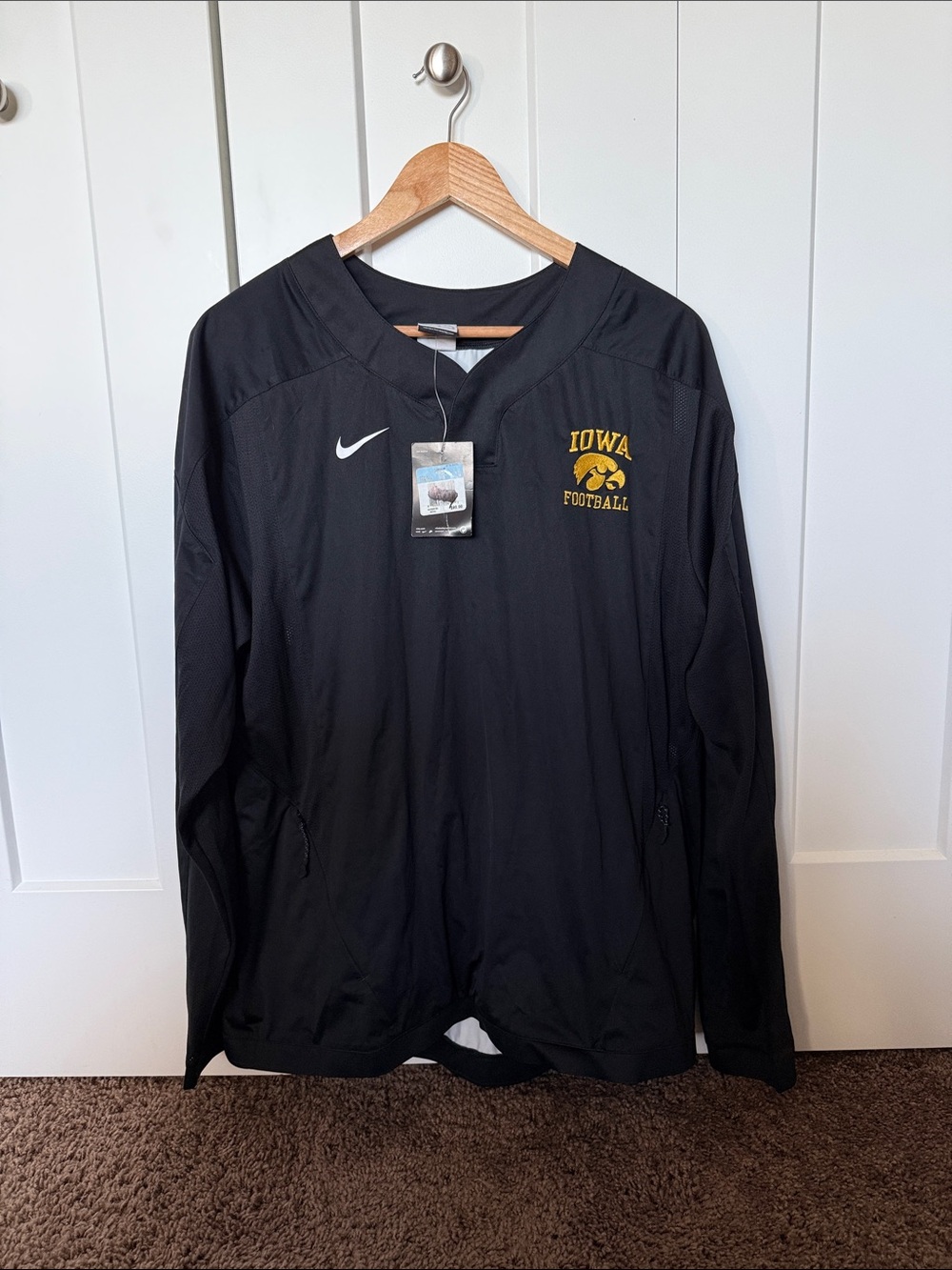 Nike | Jackets | Iowa Football Pullover Windbreaker